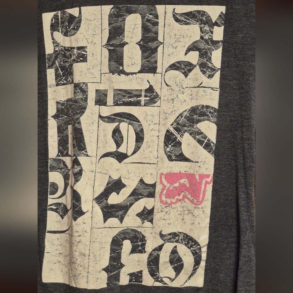 Fox Racing Gray T-Shirt - Picture 3 of 8